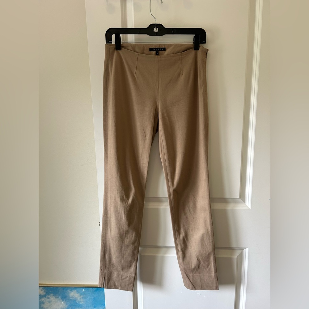 Theory Belisa 2 Khaki Pan